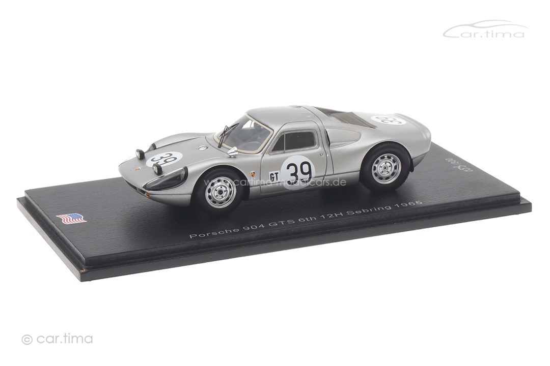 Porsche 904 GTS 12h Sebring 1965 Buzzetta/Pon Spark 1:43 US264