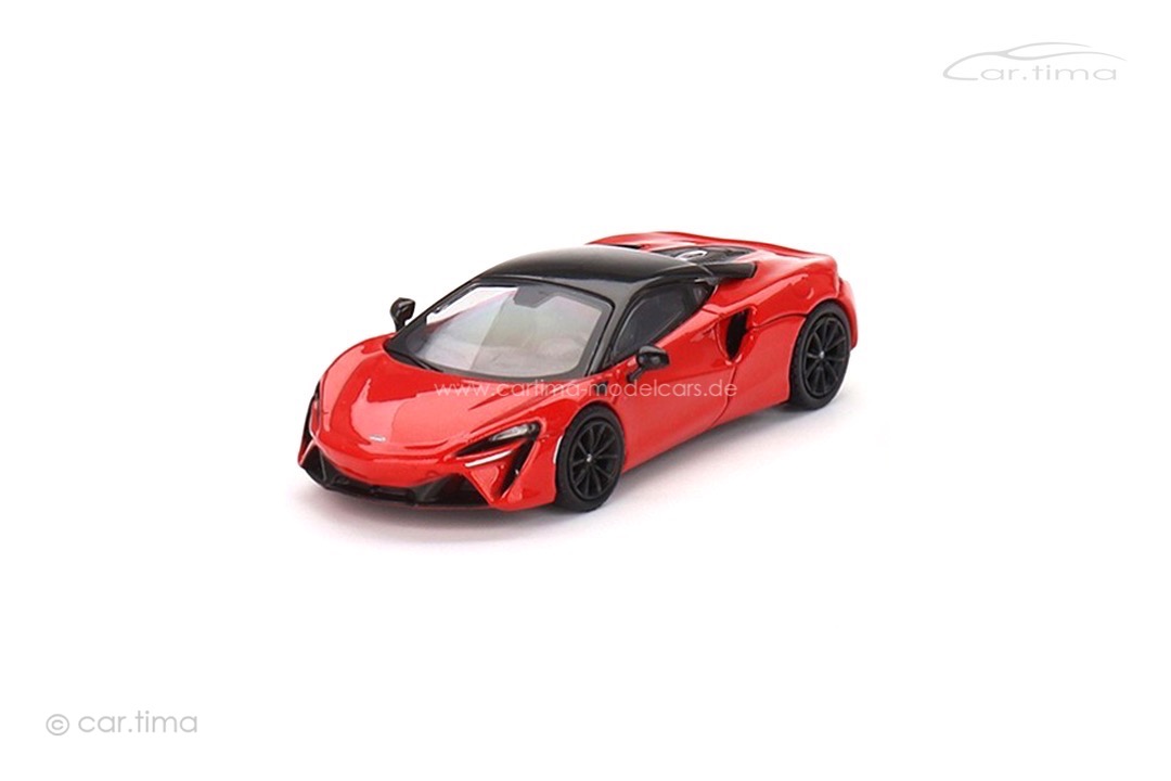 McLaren Artura Vermillion Red MINI GT 1:64 MGT00532-L