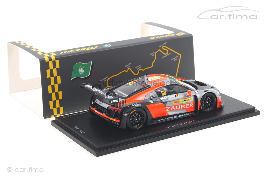 Audi R8 LMS Macau 2018 Dries Vanthoor Spark 1:43 SA168