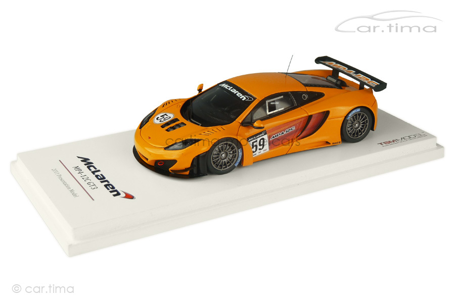 McLaren MP4-12C GT3 Presentation Version TSM 1:43 TSM114358