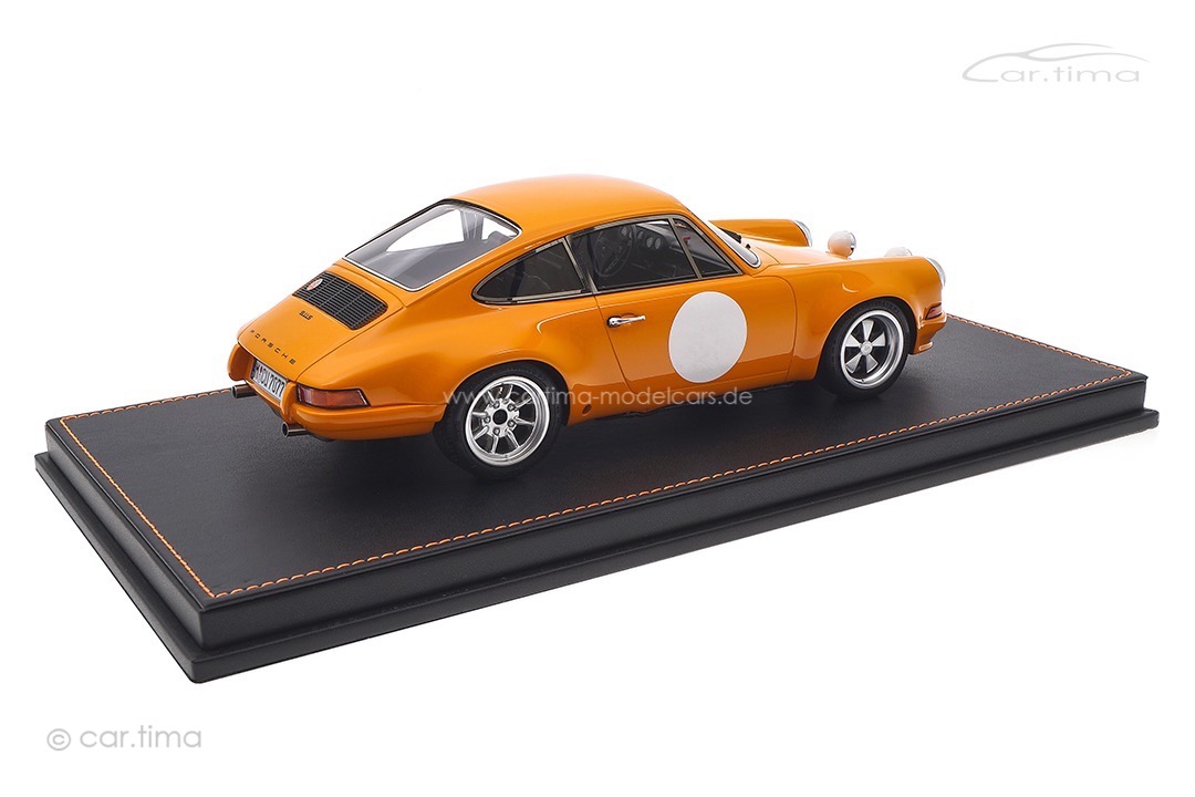 Porsche 911 S Signalorange Curves Magazin car.tima 1:18 CAR01822005