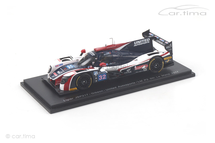 Ligier JS P217 24h Le Mans 2017 Owen/Sadeleer/Albuquerque Spark 1:43 S5818