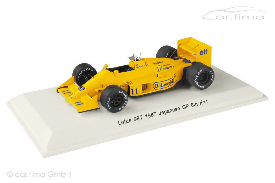 Lotus 99T GP Japan 1987 Satoru Nakajima Rêve Collection 1:43 R70184