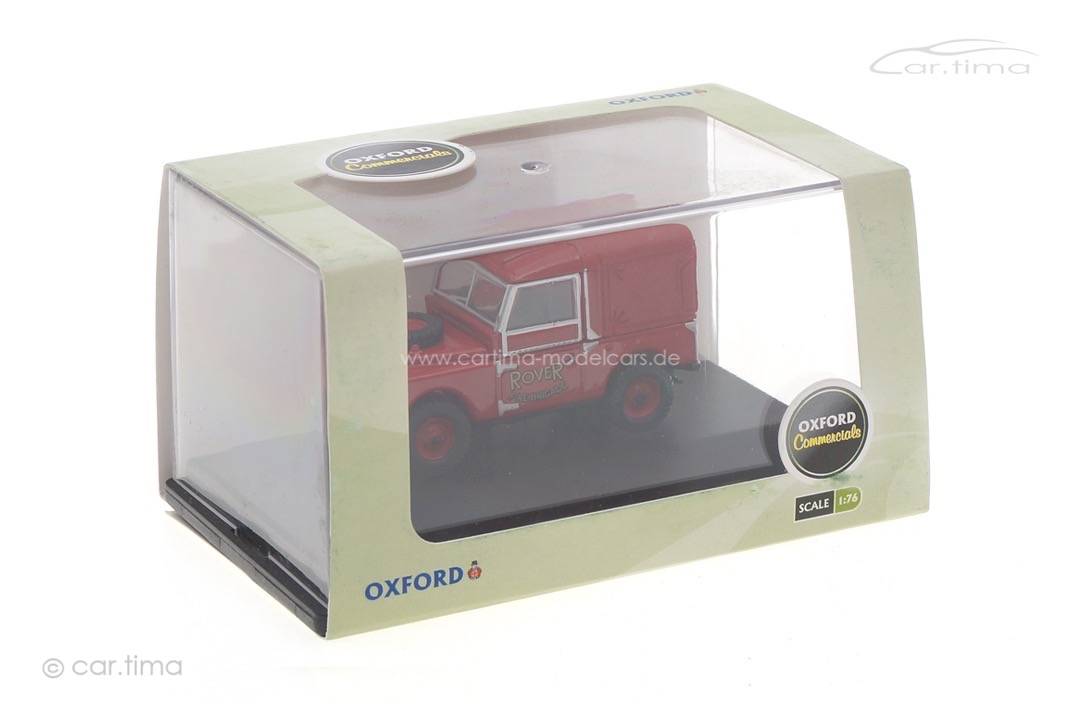 Land Rover 88" Rover Fire Brigade Canvas Oxford 1:76 76LAN188010