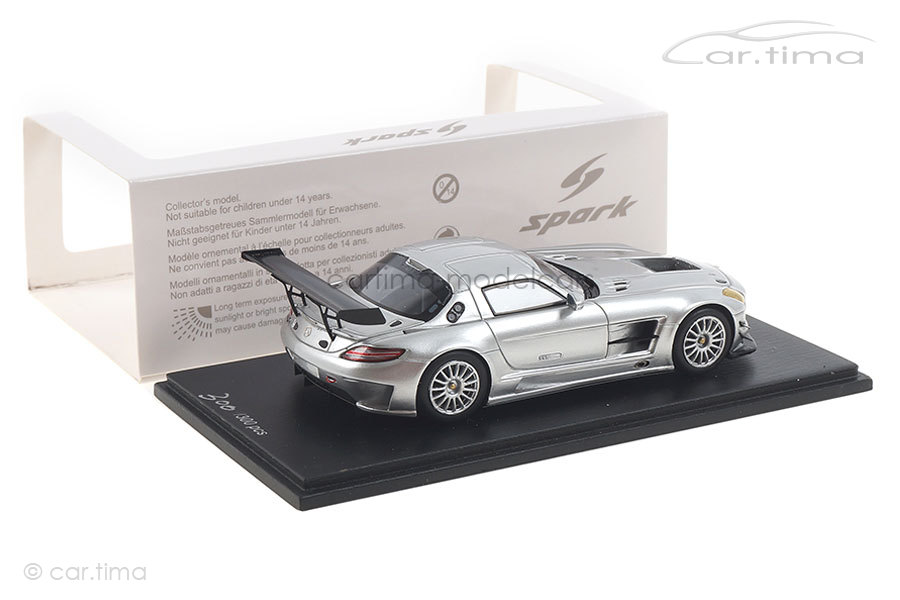 Mercedes-Benz SLS AMG GT3 silber Spark 1:43 PD04311011
