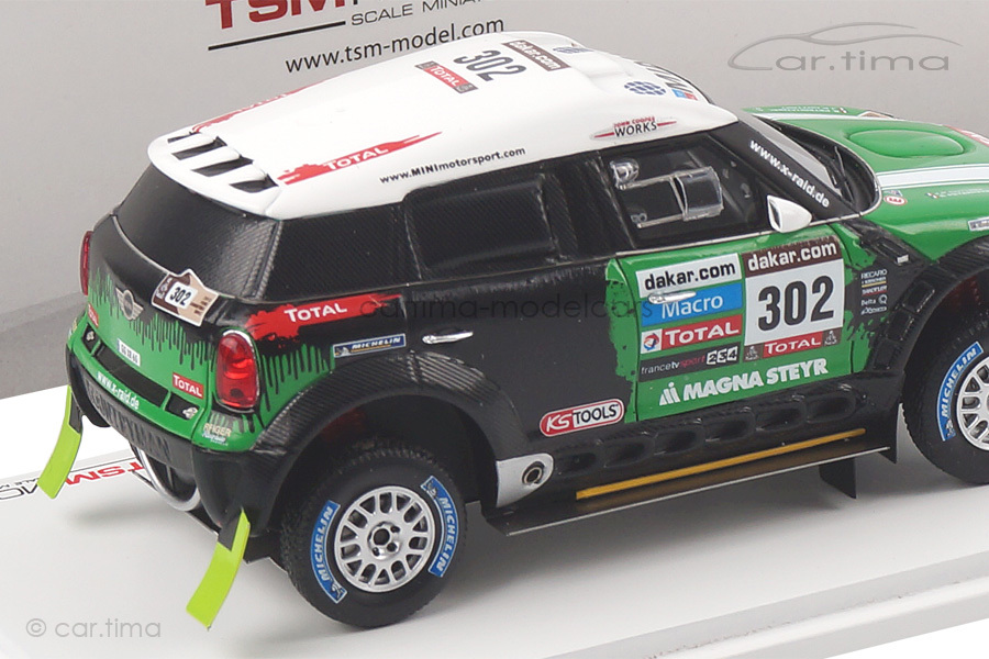 Mini Countryman All4 Racing Winner Rally Dakar 2013 Peterhansel/Cottret TSM 1:43 TSM144345