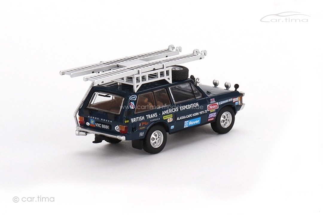 Range Rover 1971 British Trans-Americas Expedition (VXC-868K)  MINI GT 1:64 MGT00542-L
