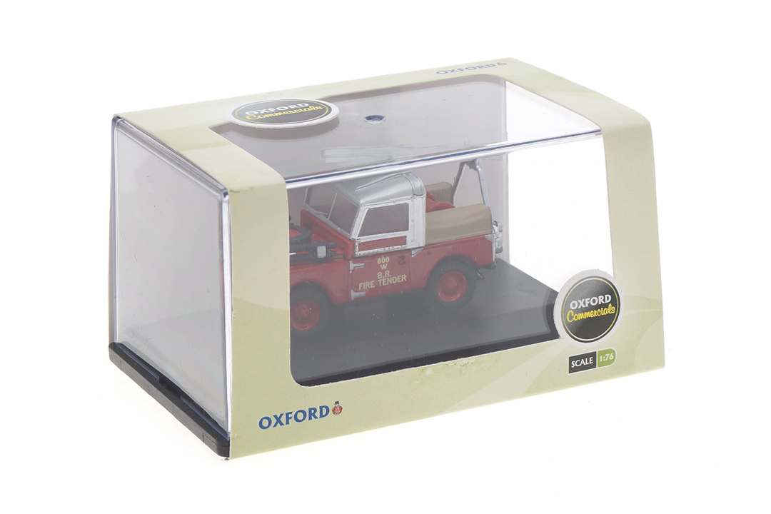 Land Rover 88" Fire Tender British Rail Oxford 1:76 76LAN188015
