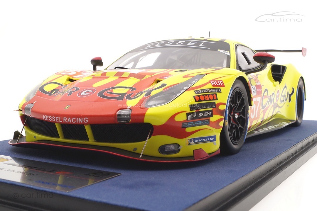 Ferrari 488 GTE Evo 24h Le Mans 2021 Kimura/Andrews/Jensen LookSmart 1:18 LS18LM029