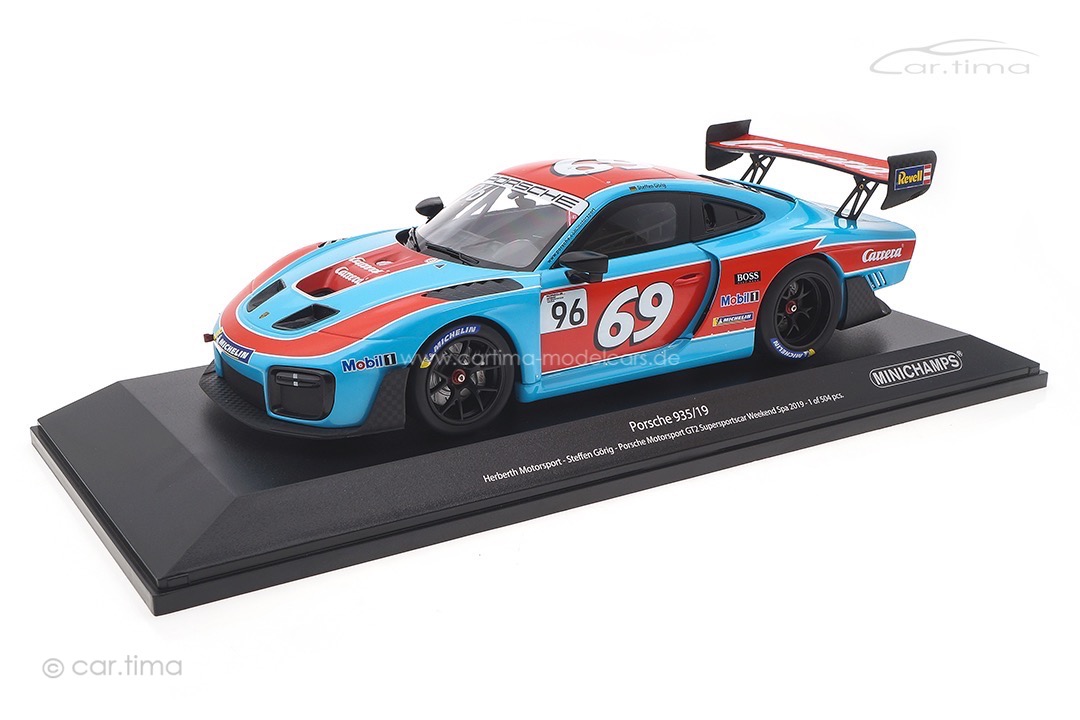 Porsche 935/19 Porsche Motorsport GT2 Supersportscar Weekend Spa 2019 Steffen Görig Minichamps 1:18