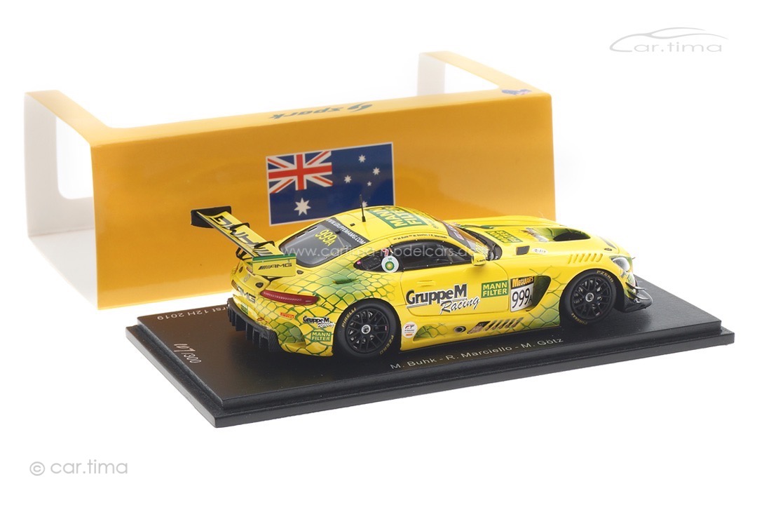 Mercedes-AMG GT3 12h Bathurst 2019 Buhk/Götz/Marciello Spark 1:43 AS035