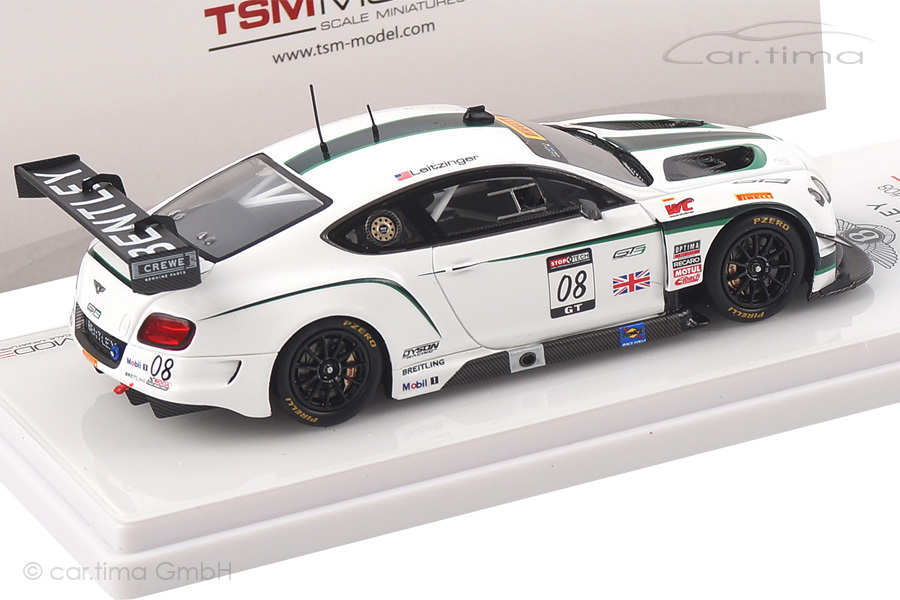 Bentley Continental GT3 Sonoma GP 2014 Leitzinger TSM 1:43 TSM154318