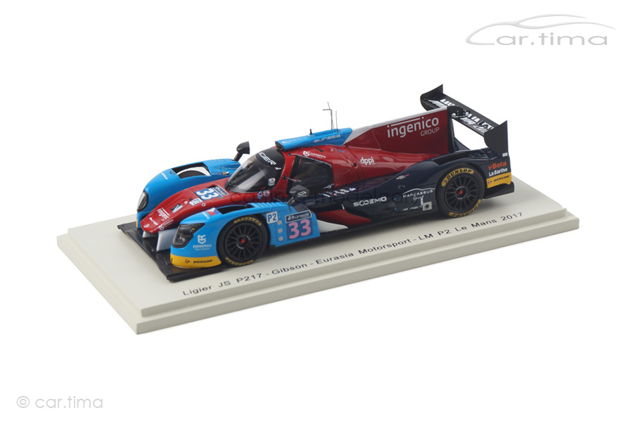 Ligier JS P217 24h Le Mans 2017 Nicolet/Nicolet/Maris Spark 1:43 S5819