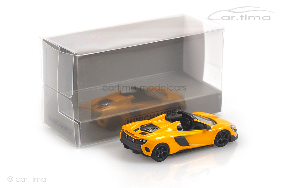 McLaren 675LT Spider Vulkangelb Minichamps 1:87 870154432