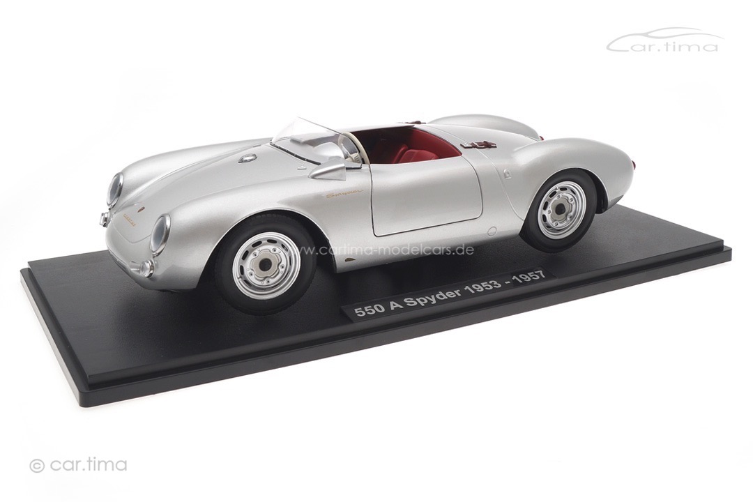 Porsche 550A Spyder 1956 silber KK Scale 1:12 KKDC120113