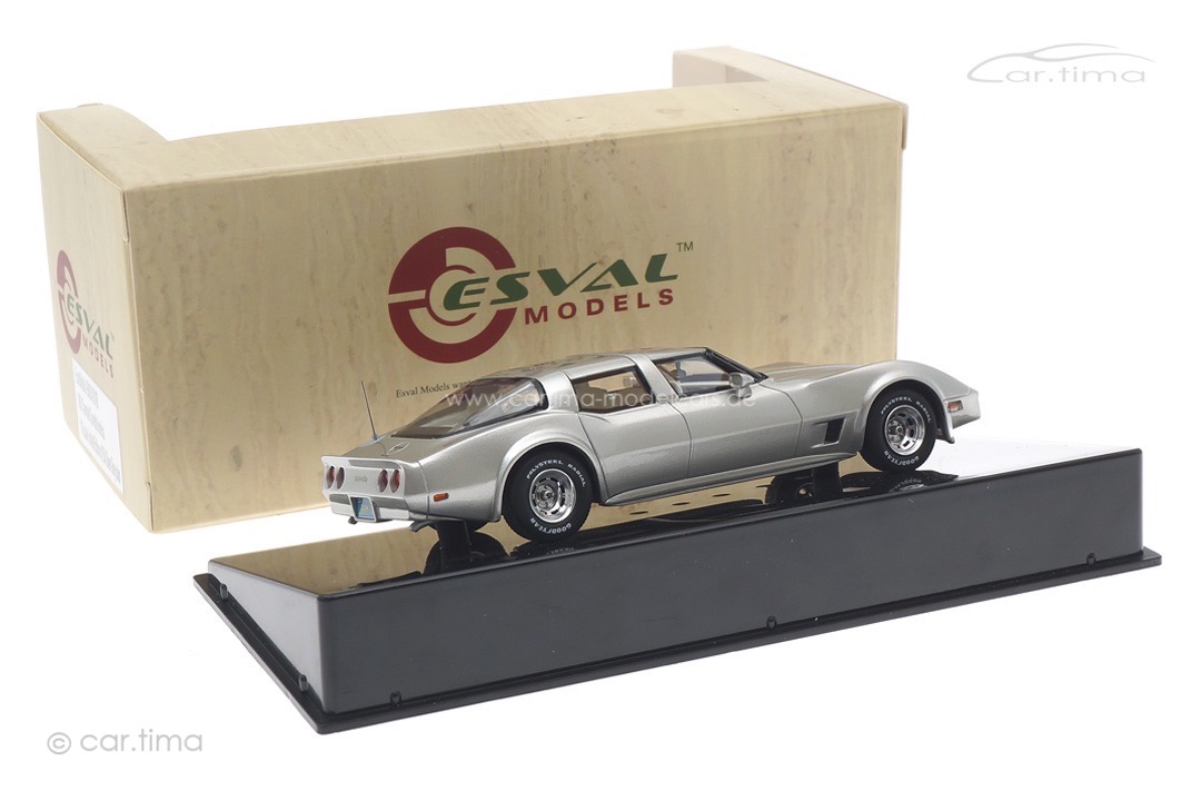 Chevrolet Corvette America 4 doors 1980 silber Esval 1:43 EMUS43010B