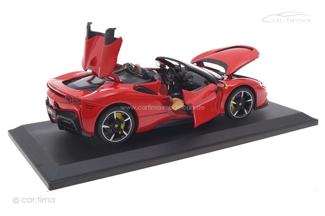 Ferrari SF90 Spider 2021 rot Bburago 1:18 18016CAR
