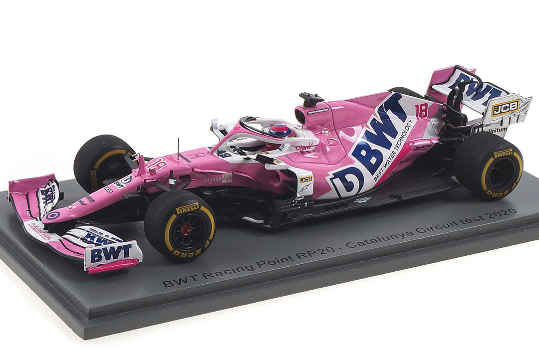 BWT Racing Point RP20 Barcelona Test 2020 Lance Stroll Spark 1:43 S6465