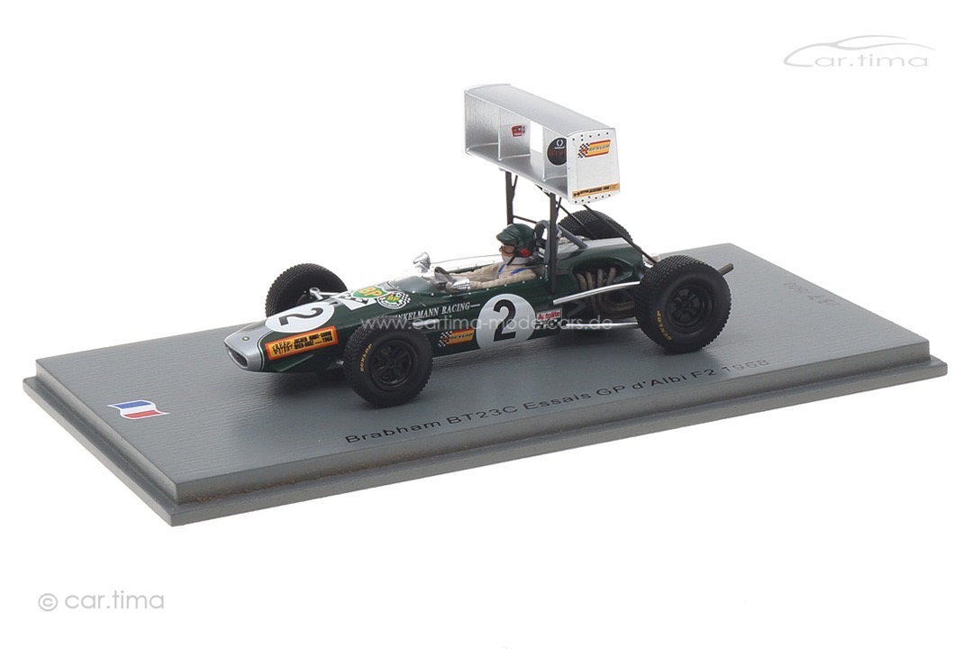 Brabham BT23C Essais GP d'Albi F2 1968 Jochen Rindt Spark 1:43 SF251