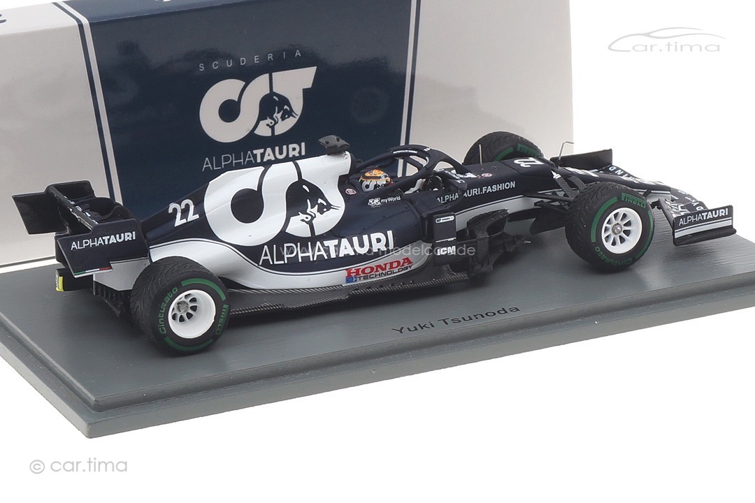 AlphaTauri AT02 GP Türkei 2021 Yuki Tsunoda Spark 1:43 S7699