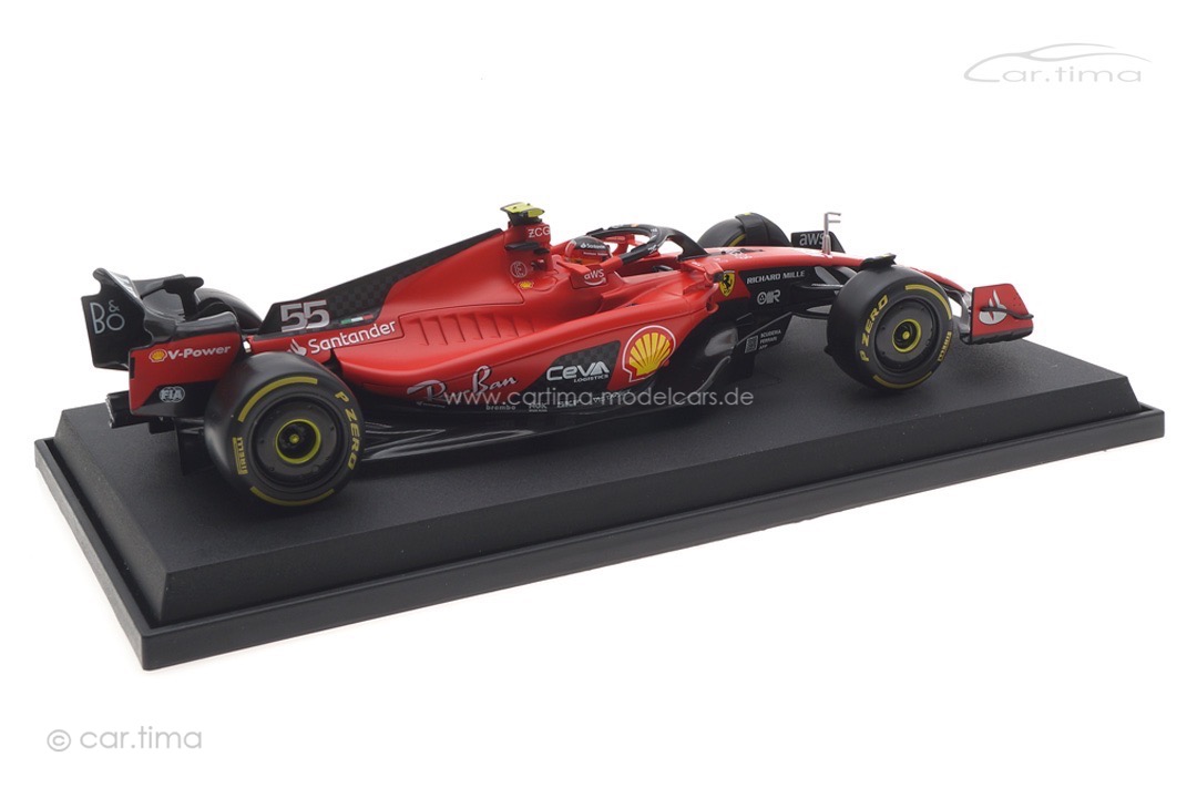 Ferrari SF23 GP 2023 Carlos Sainz Bburago 1:18 18-16812SA