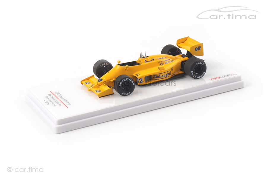 Lotus 99T GP San Marino 1987 Ayrton Senna TSM 1:43 TSM164359