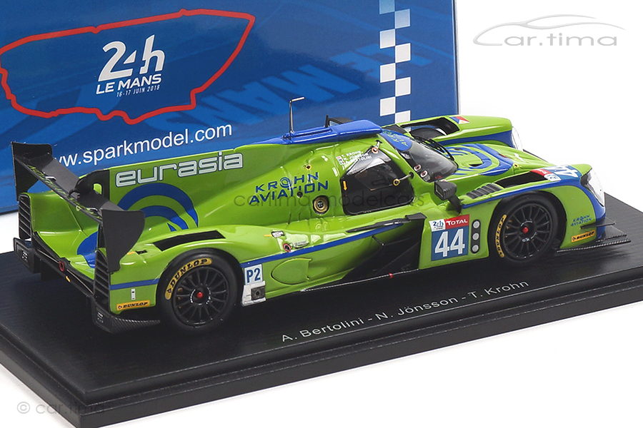 Ligier JS P217-Gibson 24h Le Mans 2018 Bertolini/Jönsson/Krohn Spark 1:43 S7026