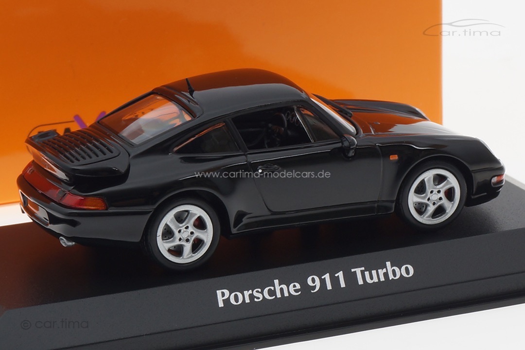 Porsche 911 (993) Turbo schwarz Minichamps 1:43 940069204