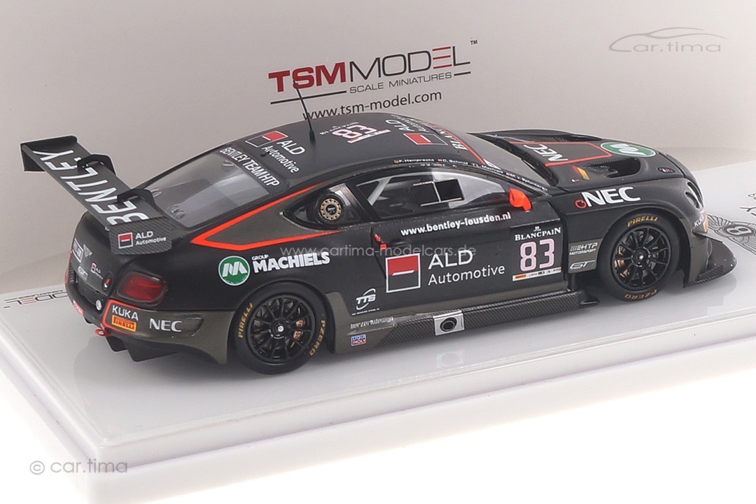 Bentley Continental GT3 24h Spa 2015 Machiels/Schmid/Splunteren TSM 1:43 TSM164315