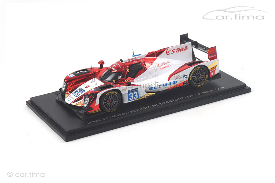 Oreca 05-Nissan 24h Le Mans 2016 De Bruijn/Gommendy/Junjin Spark 1:43 S5116