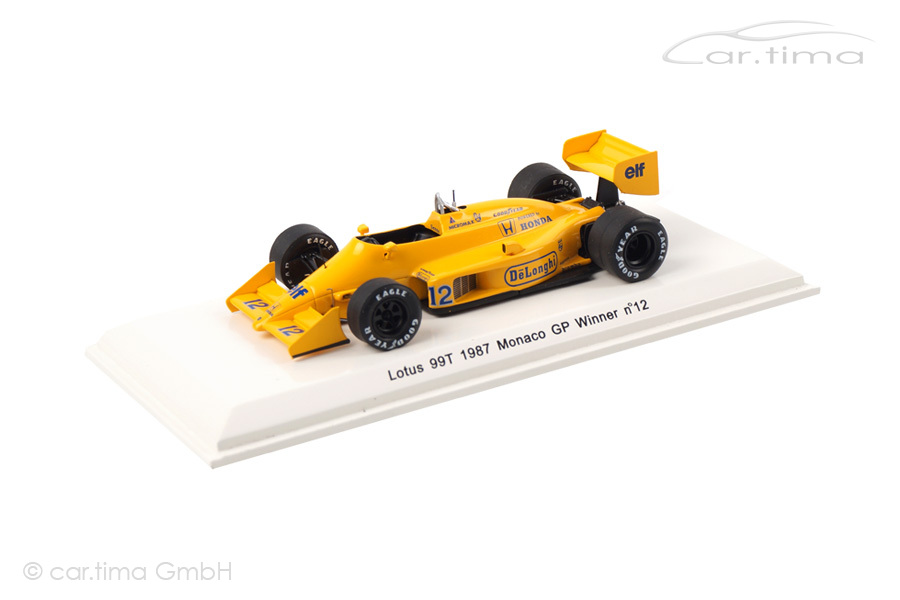 Lotus 99T Winner GP Monaco 1987 Ayrton Senna Rêve Collection 1:43 R70181