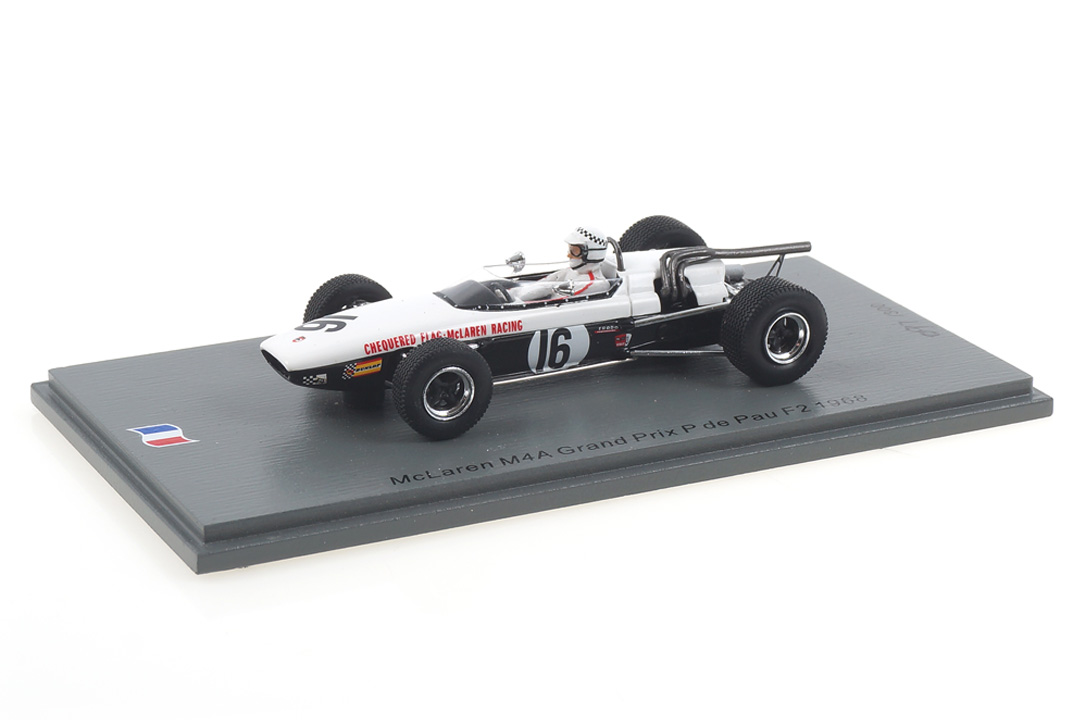 McLaren M4A GP de Pau F2 1968 Graeme Lawrence Spark 1:43 SF179
