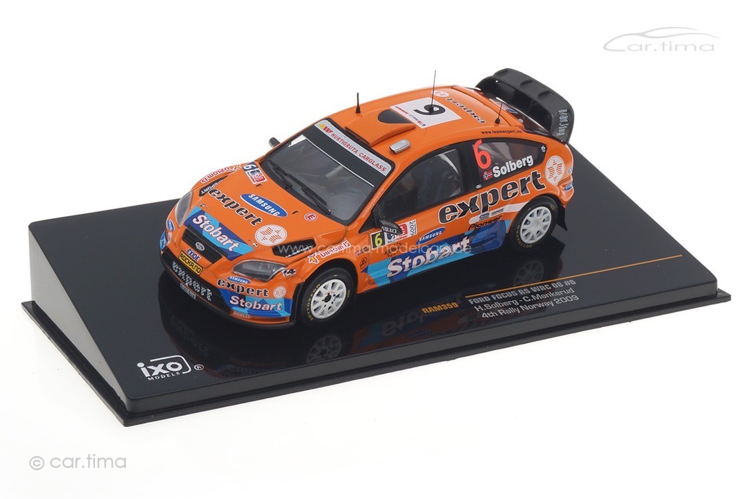 Ford Focus RS WRC 08 Rallye Norway 2009 Solberg/Menkerud IXO 1:43 RAM359