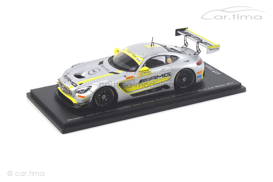 Mercedes-AMG GT3 Winner FIA GT World Cup Macau 2017 Mortara Spark 1:43 43MC17