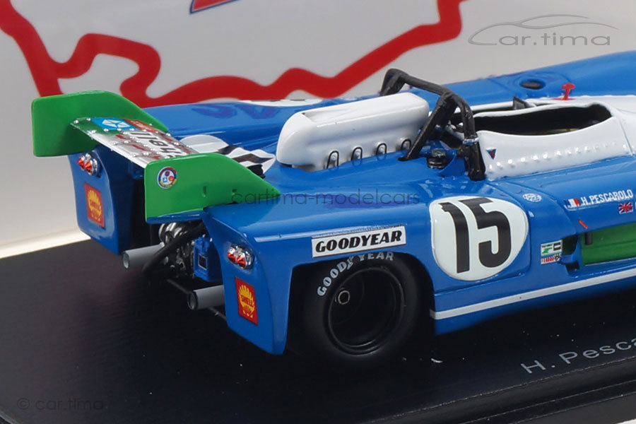Matra Simca MS670 Winner 24h Le Mans 1972 Hill/Pescarolo Spark 1:43 43LM72