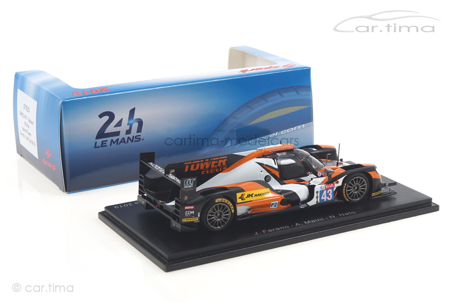 ORECA 07-Gibson 24h Le Mans 2019 Farano/Maini/Nato Spark 1:43 S7923