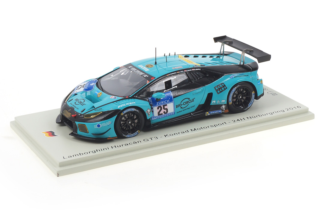 Lamborghini Huracán GT3 24h Nürburgring 2016 Farnbacher/Konrad/Stolz Spark 1:43 SG573
