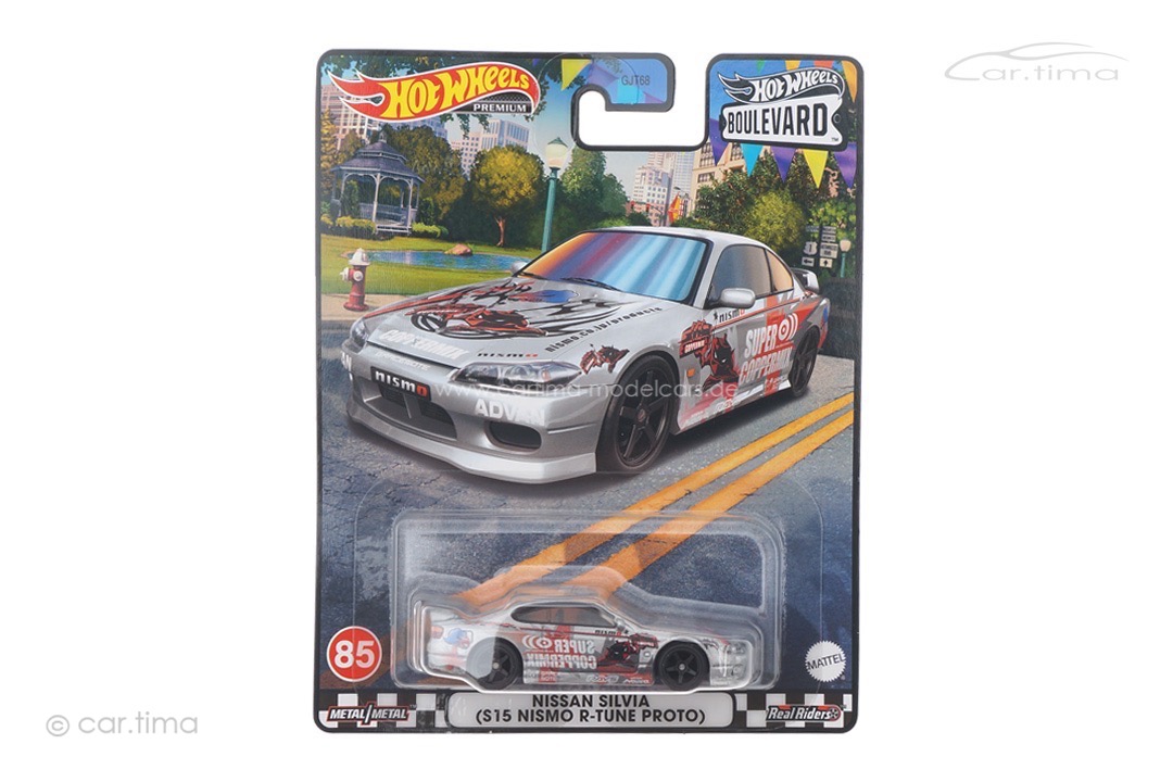 Nissan Silvia (S15 Nismo R-Tune Proto) Boulevard Series 2023 #85 Premium Real Riders Hot Wheels 1:64