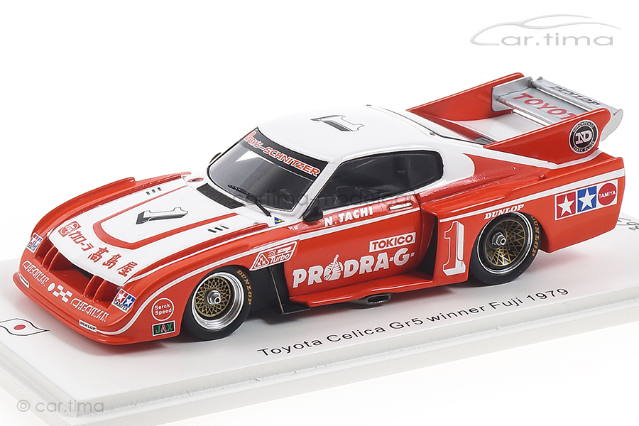 Toyota Celica Gr. 5 Winner Fuji 1979 Tachi Spark 1:43 SJ095