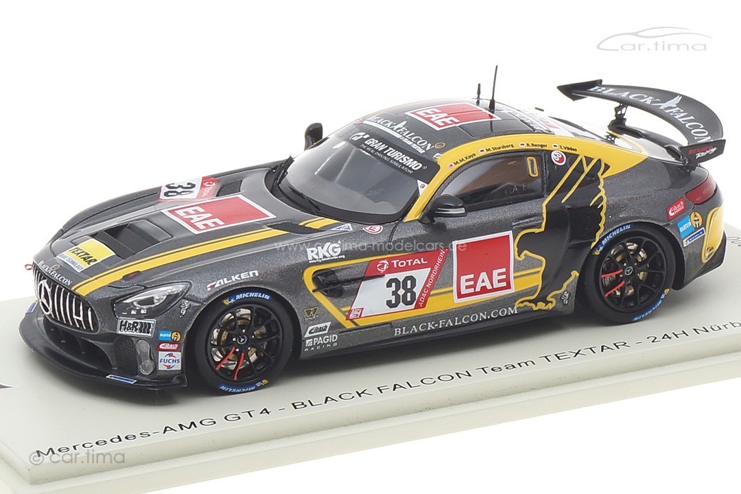 Mercedes-AMG GT4 24h Nürburgring 2020 Kaya/Renger/Stursberg/Viidas Spark 1:43 SG698