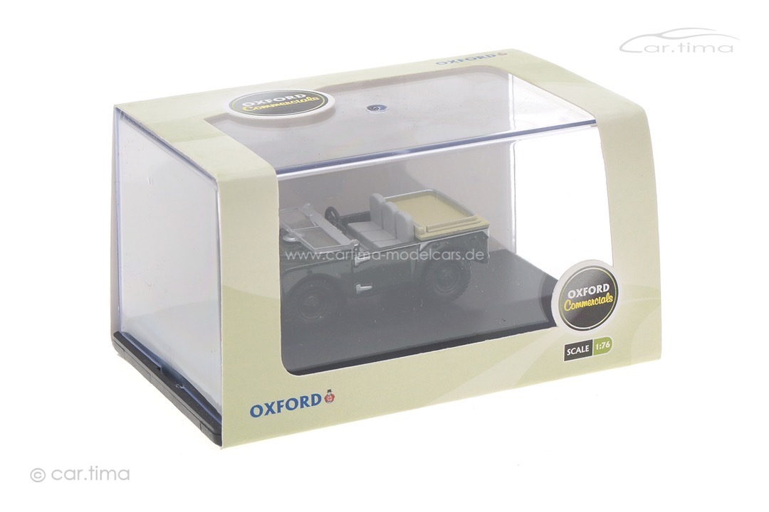 Land Rover 80 inch Flat Black Oxford 1:76 76LAN180005