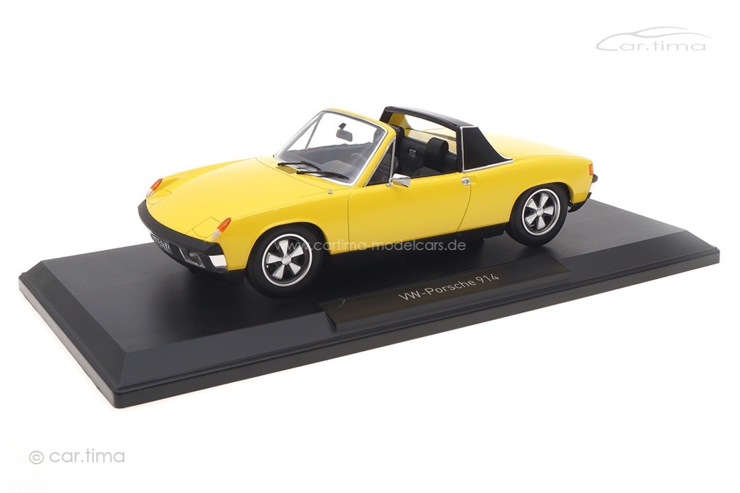 VW-Porsche 914/6 1973 gelb Norev 1:18 187689