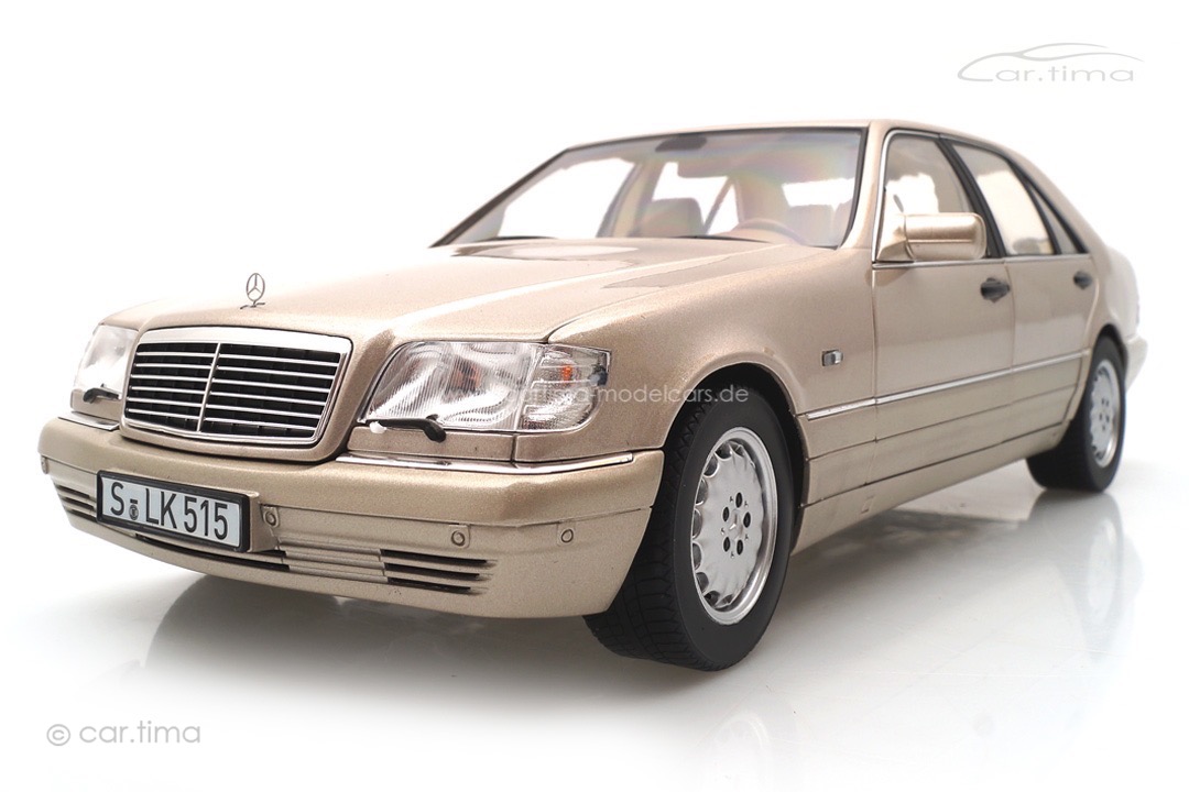 Mercedes-Benz S600 W140 1997 Rauchsilber met. Norev 1:18 183723