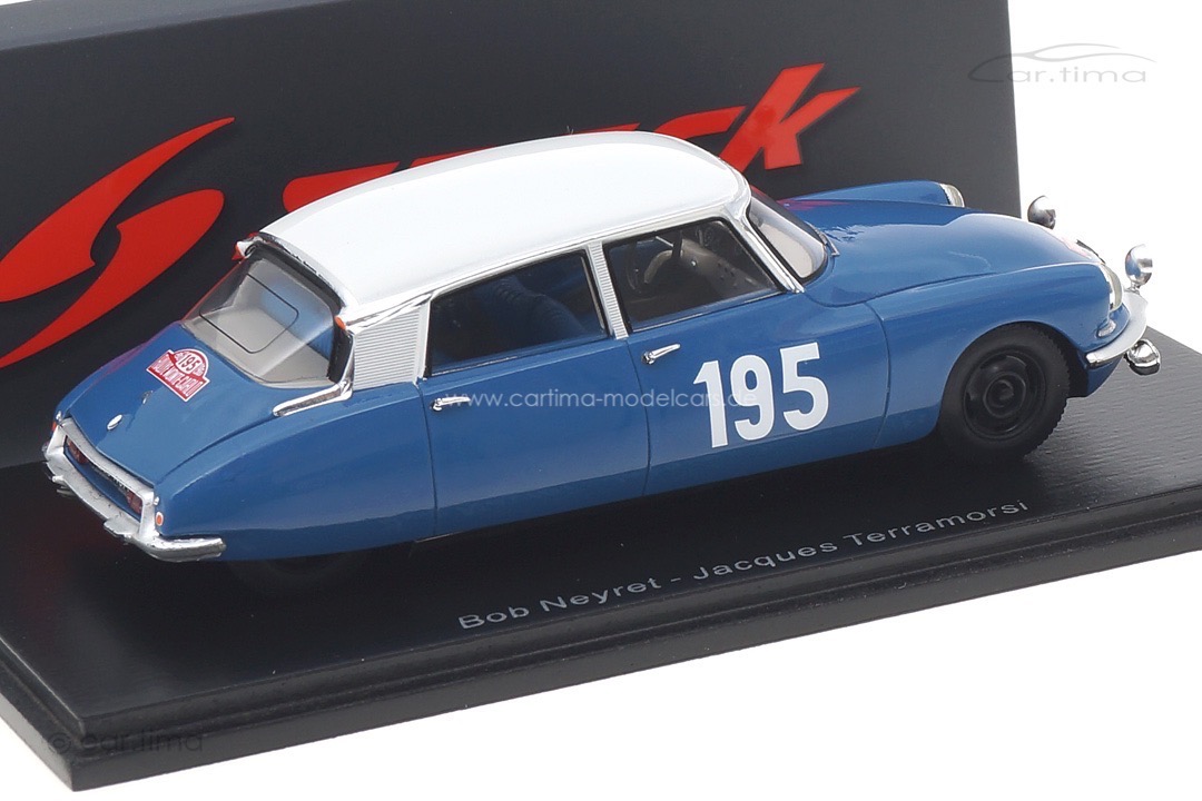 Citroen DS19 Rallye Monte Carlo 1963 Neyret/Terramorsi Spark 1:43 S5533