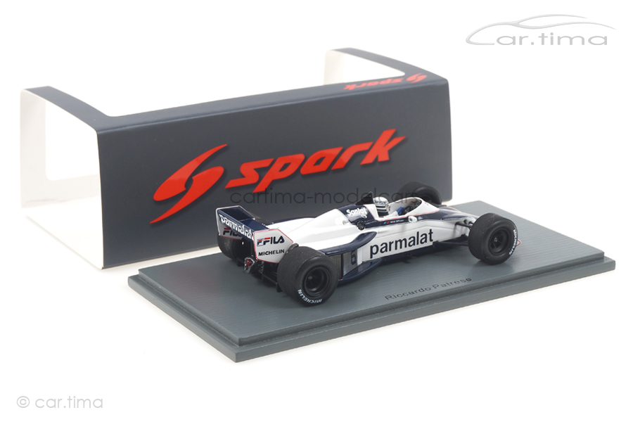 Brabham BT52 GP Brasilien 1983 Riccardo Patrese Spark 1:43 S7105