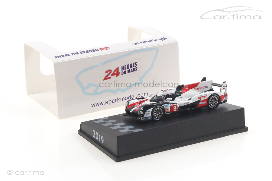 Toyota TS050 Hybrid Winner 24h Le Mans 2019 Alonso/Buemi/Nakajima Spark 1:87 87LM19