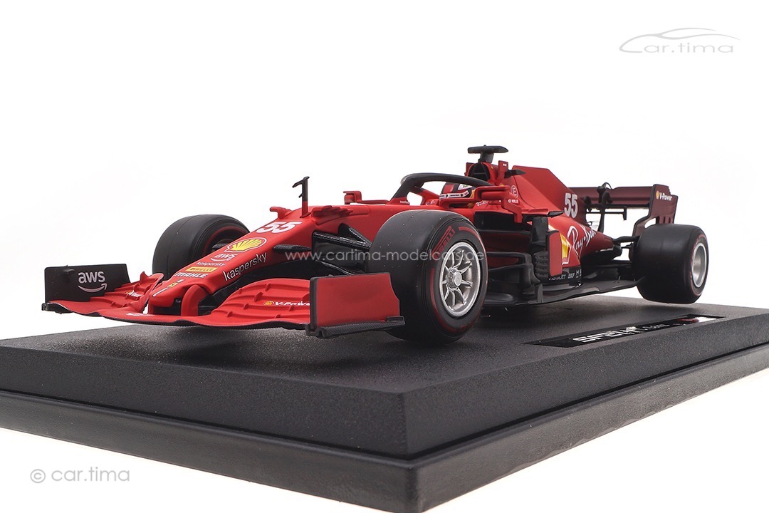Ferrari SF21 GP 2021 Mission Winnow Carlos Sainz Bburago 1:18 18-16809S