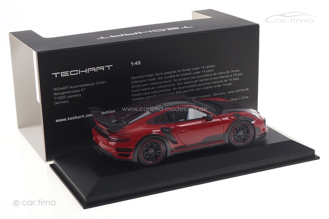 TECHART GTstreet R Karminrot TECHART Collection 1:43 091.992.143.003
