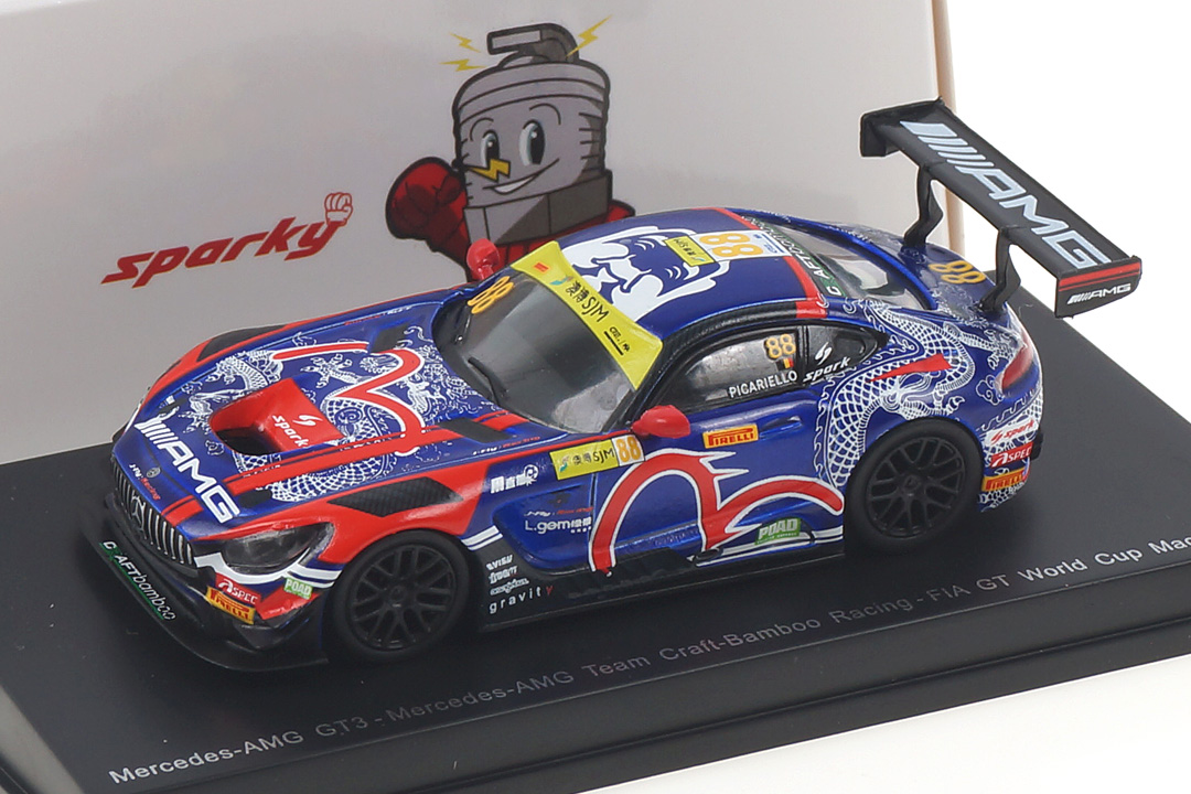 Mercedes-AMG GT3 Macau 2019 Alessio Picariello Spark 1:64 Y170