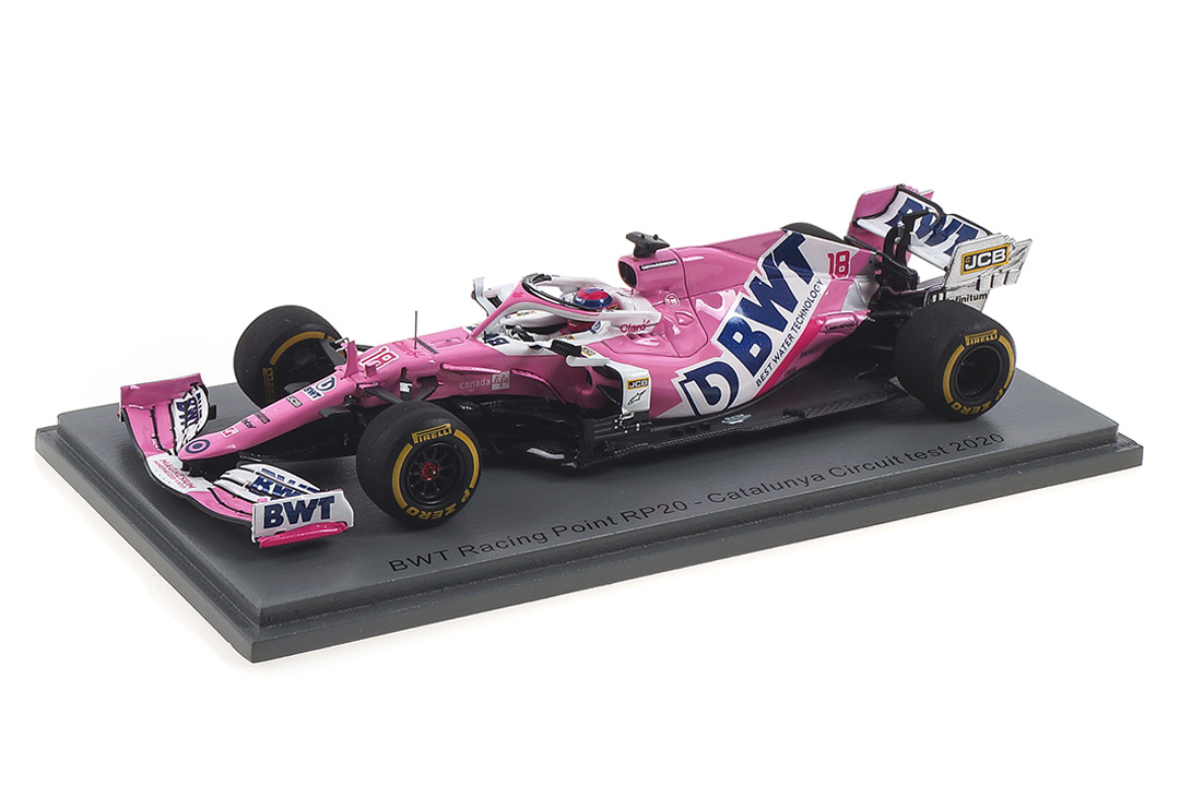 BWT Racing Point RP20 Barcelona Test 2020 Lance Stroll Spark 1:43 S6465